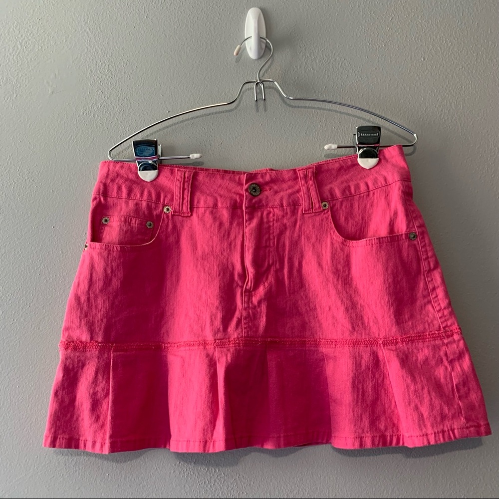 Y2K women’s cotton blend mini skirt